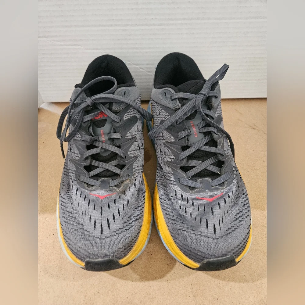 HOKA ONE ONE GAVIOTA 4  MEN'S RUNNING SHOES  CASTLEROCK/ANTHRACITE US 9.5 (Bin10 - Picture 2 of 15